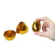 thumbnail image 3 of Huevos de plástico dorados de Pascua, huevos sorpresa rellenables para huevos de Pascua, huevos de juego, rellenos de juguetes para cestas de juguetes, juguetes para rellenos de golosinas, decoración, 3 of 7