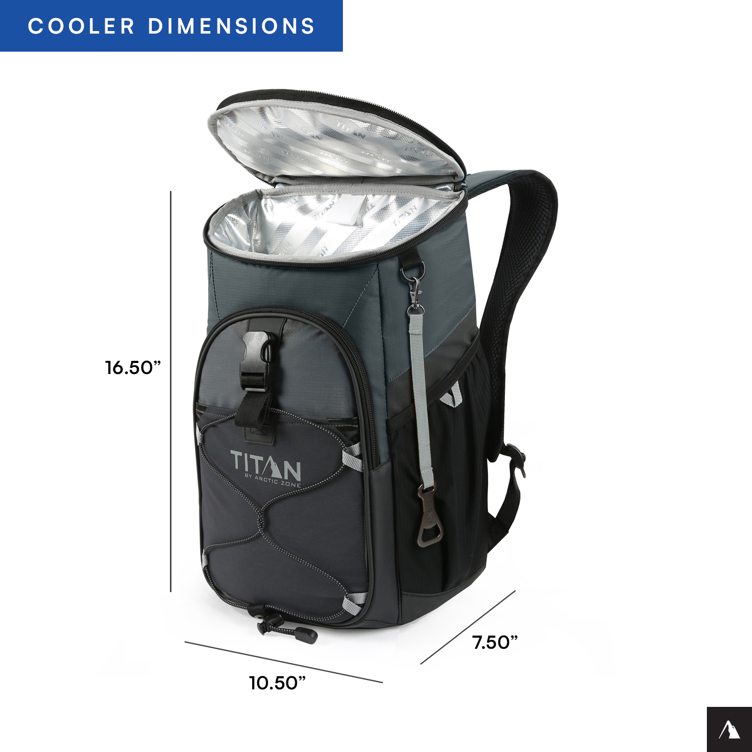 Titan by Arctic Zone 24-Can Backpack Cooler photo 8