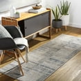 thumbnail image 6 of Hauteloom Leechburg Living Room, Bedroom Area Rug - Contemporary - Beige, Cream, Denim - 7'10" Round, 6 of 14