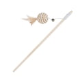 thumbnail image 3 of Cat Interactive Toy, Cat Wand Toy Wooden Lightweight 15.7 Inch Cat Toy Cat String Toy With Elastic Rope Small Bells For Cat For Kitten, 3 of 8