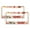 Pattern-341, variant on Light Pink And Amber Flowers License Plate Frames 2 Pcs Set Abstract Wild Flowers Personalized License Plate Frame Car Accessories US Canada Standard 2 Round Holes Aluminum License Plate Frame