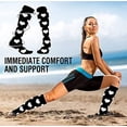 thumbnail image 6 of Fashion Compression Socks for Men & Women 15-20 mmHg Athletic Running Socks for Nurses Travel Graduated Nursing Compression Stocking Sport Sock, 6 of 9