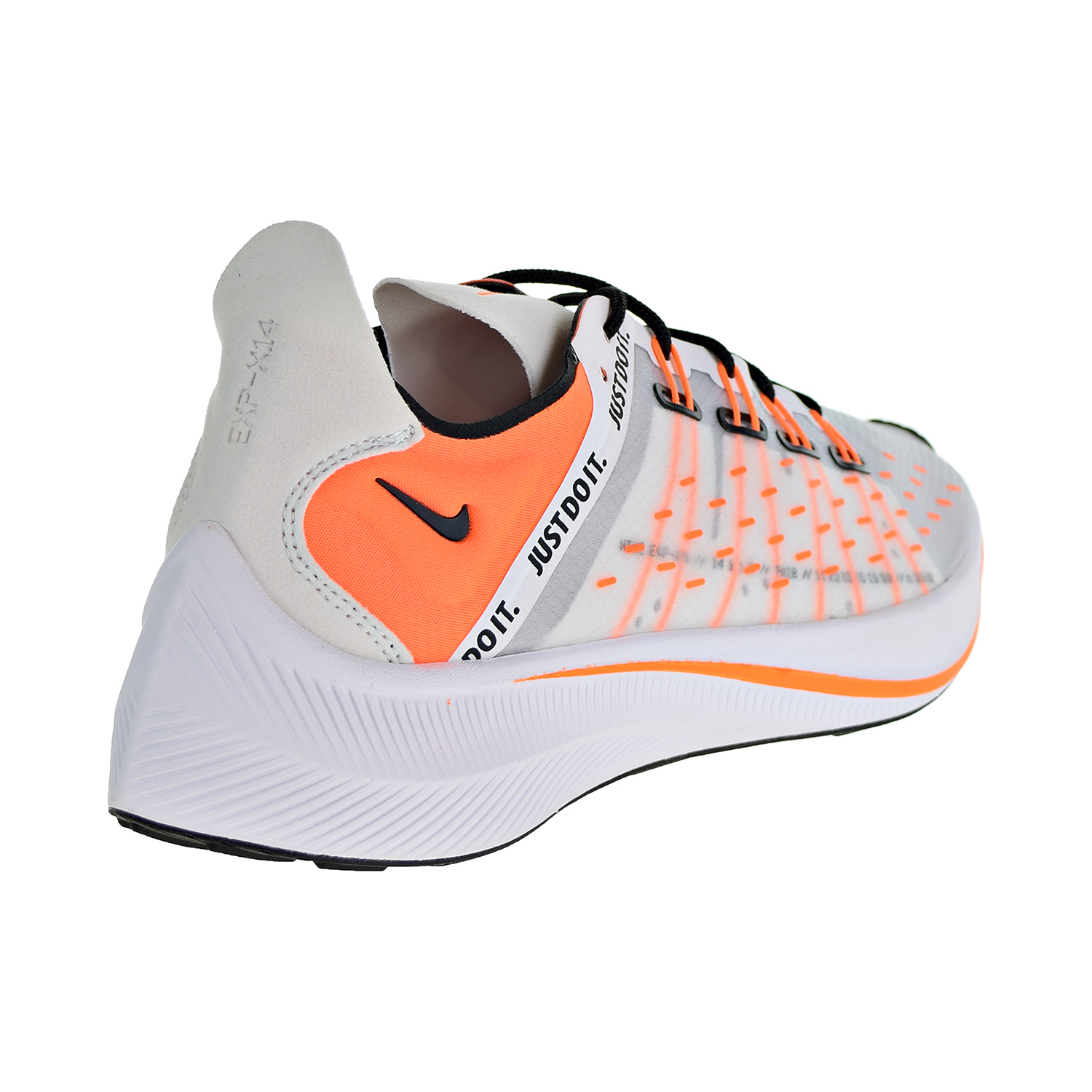 Nike EXP-X14 SE "Just Do It" Men's Shoes White/Total Orange/Black Wolf ao3095-100 - image 3 of 6