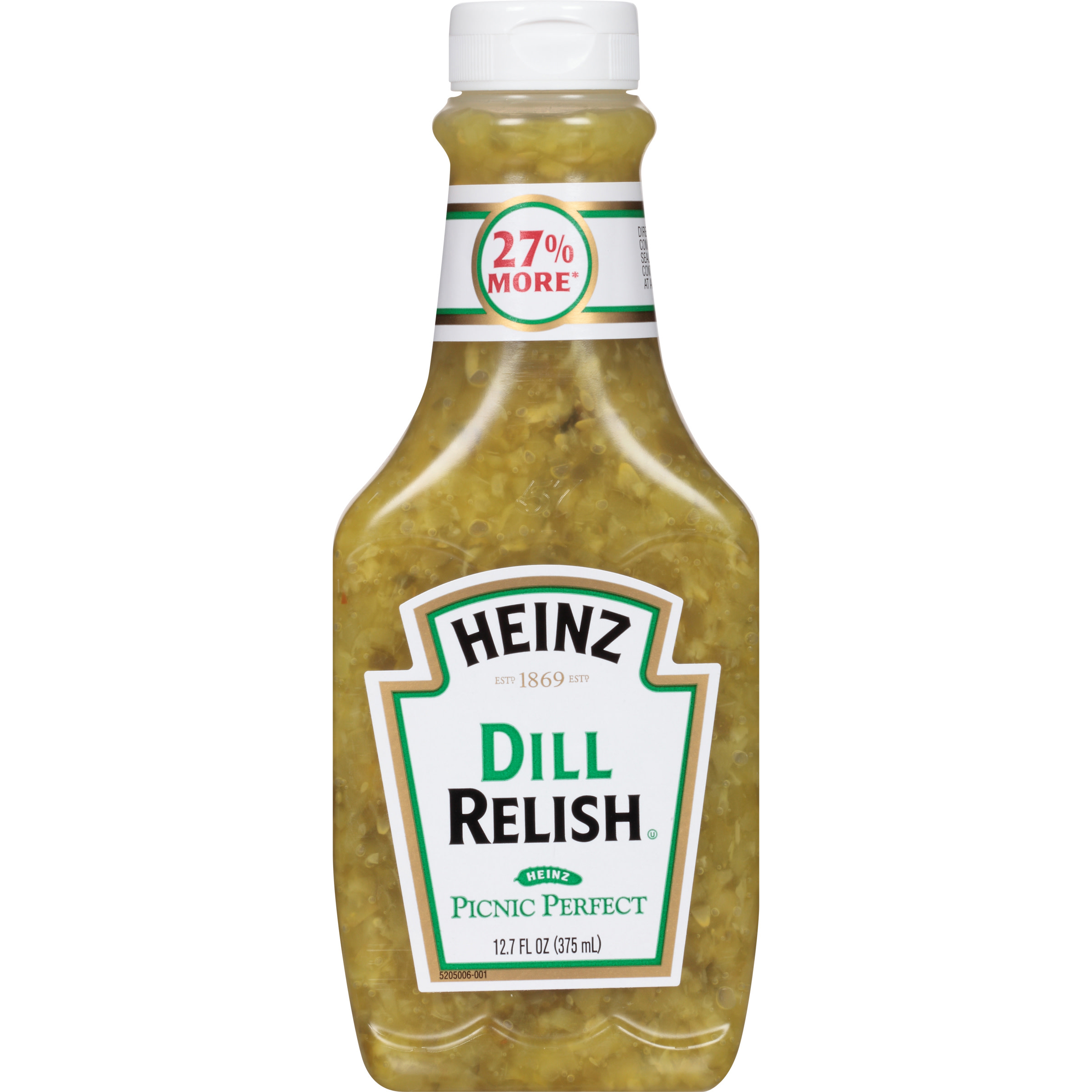 Heinz Dill Relish 12.7 oz Bottle