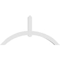thumbnail image 4 of 60"W x 30"H x 4"D x 4"F, 12/12 Pitch, Archdale Architectural Grade PVC Gable Bracket, 4 of 8