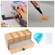 thumbnail image 5 of Caja de almacenamiento plástica del cajón del envase de las de arroz Rack de almacenamiento Zulema Cajas de almacenamiento de diamantes, 5 of 8