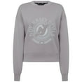 thumbnail image 2 of Women's Levelwear Gray New Jersey Devils Slate & Snow Sponge Tri-Blend Sweatshirt, 2 of 3