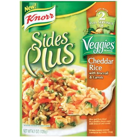 Knorr Side Dishes Plus Cheddar Rice, 4.7 oz