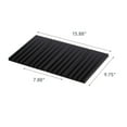 thumbnail image 7 of Yamazaki Home Folding Dish Drainer Mat and Trivet, Black, Silicone, Collapsible, No Assembly, 7 of 7