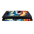 thumbnail image 5 of CHAQLIN Shark with Thunder & Lava Art Print Small Money Bag for Daily Use, Elastic Polyester Trifold Card Wallet with Lightweight Portable Children's Wallet, 5 of 7