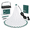 Core 6-ft Pro, variant on Core 6-ft Pro Fishing Cast Net with Real Lead Sinkers and Reinforced Monofilament