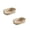 O549 White 16.5x11.0x4.7" 2Pack, variant on 2Pcs Extra Large Cat Litter with High Sides Semi Enclosed Pet Toilet for Cats and Dogs Indoor Litter Tray Design Durable Pet Supplies Pet Others Happy 2026!