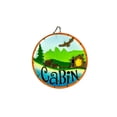 thumbnail image 1 of Rustic Arrow 100550 Panneau Rond de Cabine, 1 of 1
