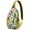 Yellow-5, variant on Military Camouflage Sling Bag for Men & Women - Tactical Army Crossbody Chest Bag with Anti-Theft Design - Spacious & Organized Travel Daypack for Hiking, Biking, Outdoor Adventures