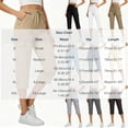 thumbnail image 3 of Stamzod Cargo Capris for Women Outdoor Athletic Travel Cropped Cargo Pants Casual Capri Pants with Pockets Gray-4 S, 3 of 8