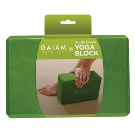 Gaiam 05-59186 Restauration bloc Apple Yoga vert