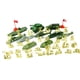 thumbnail image 1 of 52x Modelo Figuras Playset Coleccionables, Miniaturas Modelo Hombres Figuras con Tanque Vehículo Accesorios para Niños Niños Niños A Hugo Juego de soldado, 1 of 10