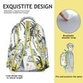 thumbnail image 5 of Campus Essential Hawaii Tropical Wind Palm Leaves Backpack: Perfect Gift for Students, Durable Lightweight Laptop Daypack for High School and College, Large Capacity, 5 of 6