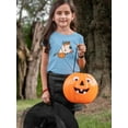thumbnail image 2 of Cute Kittyboo In Pumpkin Costume T-Shirt Toddler -Image by Shutterstock,  2 Toddler, 2 of 4