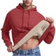 thumbnail image 2 of Sudadera con capucha para hombre, jersey de cuello alto, elástico, de color liso, de poliéster., 2 of 8