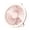 Pink, variant on ANXPTIME Portable Hanging Fan Camping Fan with Hook + Lamp 3 Speed Ceiling Fan for Picnic