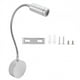 thumbnail image 1 of Lámpara de pared LED flexible de 1 W, luz nocturna ajustable para lectura en el dormitorio, 85 V-265 V, 1 of 12