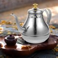 thumbnail image 3 of Miangastore Silver Teapot 1Pcs 9.82X4.72X4.72In, 3 of 9