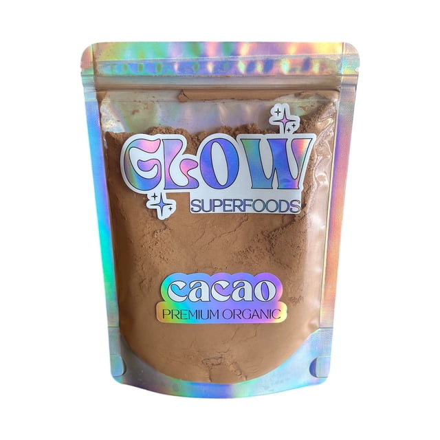 Cacao Orgánico en Polvo GLOW Superfoods 100 g