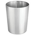 thumbnail image 1 of Petite Poubelle Ronde en Métal 1.7 Gallon/boîte de Recyclage, Chrome, 1 of 4