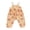 Orange Pumpkin, variant on Toddler Girl Jumpsuit Baby Halloween Clothes Ghost/Pumpkin Print Sleeveless One Piece Strap Romper 6M-3T
