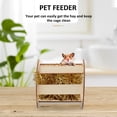thumbnail image 3 of 2Pcs Rabbit Hay Feeders Wooden Hay Feeders Bite-resistant Hay Containers Rabbit Accessories, 3 of 8
