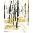 thumbnail image 2 of Harper, Ethan 15x18 Gold Ornate Wood Framed with Double Matting Museum Art Print Titled - Gilded Winter I, 2 of 4