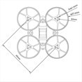 thumbnail image 4 of Meteor65 Pro O4 Kit de Sin Escobillas BWhoop, de 35 mm, para Drones de Carreras FPV RC, Color Negro, 4 of 5