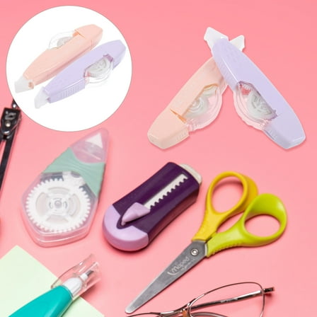 LEORX 4Set Correction Tape for Writing and Studying with Assorted Colors