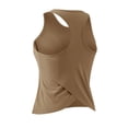 thumbnail image 4 of XIYON Womens Tops Loose Fit Sleeveless Yoga Shirt Cropped Athletic Top Casual Workout Tee Breathable Comfort Wear Streetwear, 4 of 4