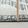 thumbnail image 4 of Transitional 2x8 Area Rug (2'3'' x 7'3'') Moroccan Gray, Cream Indoor Runner Easy to Clean, 4 of 8