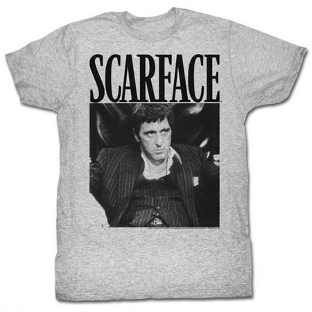 Scarface Movies Gangsta Adult Short Sleeve T Shirt