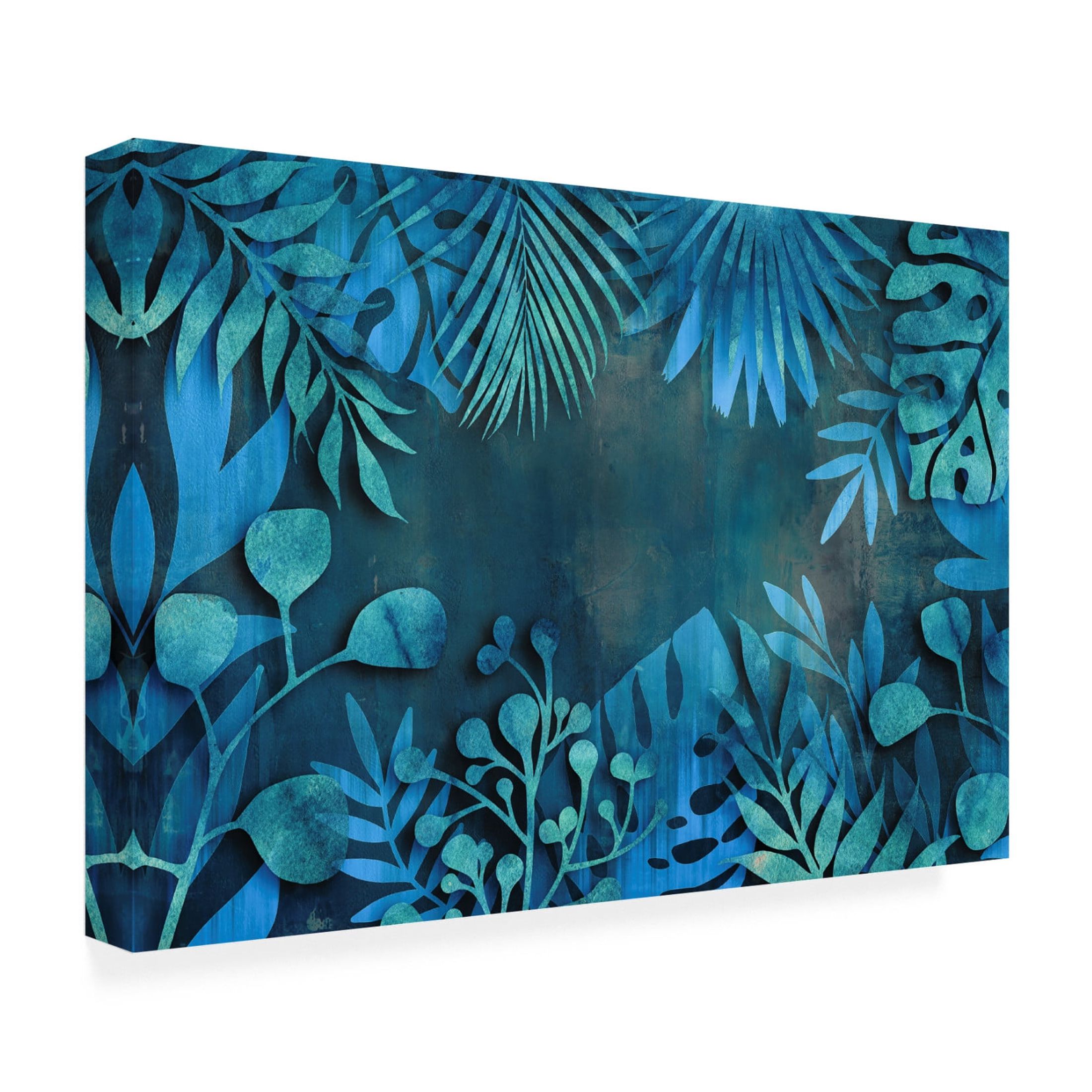 Trademark Fine Art Andrea Haase Abstract Botanical No4 Canvas Wall Art