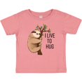 thumbnail image 3 of Inktastic I Live to Hug Cute Sloth on a Branch Boys or Girls Baby T-Shirt, 3 of 5