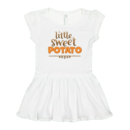 

Inktastic Thanksgiving Little Sweet Potato Gift Toddler Girl Dress