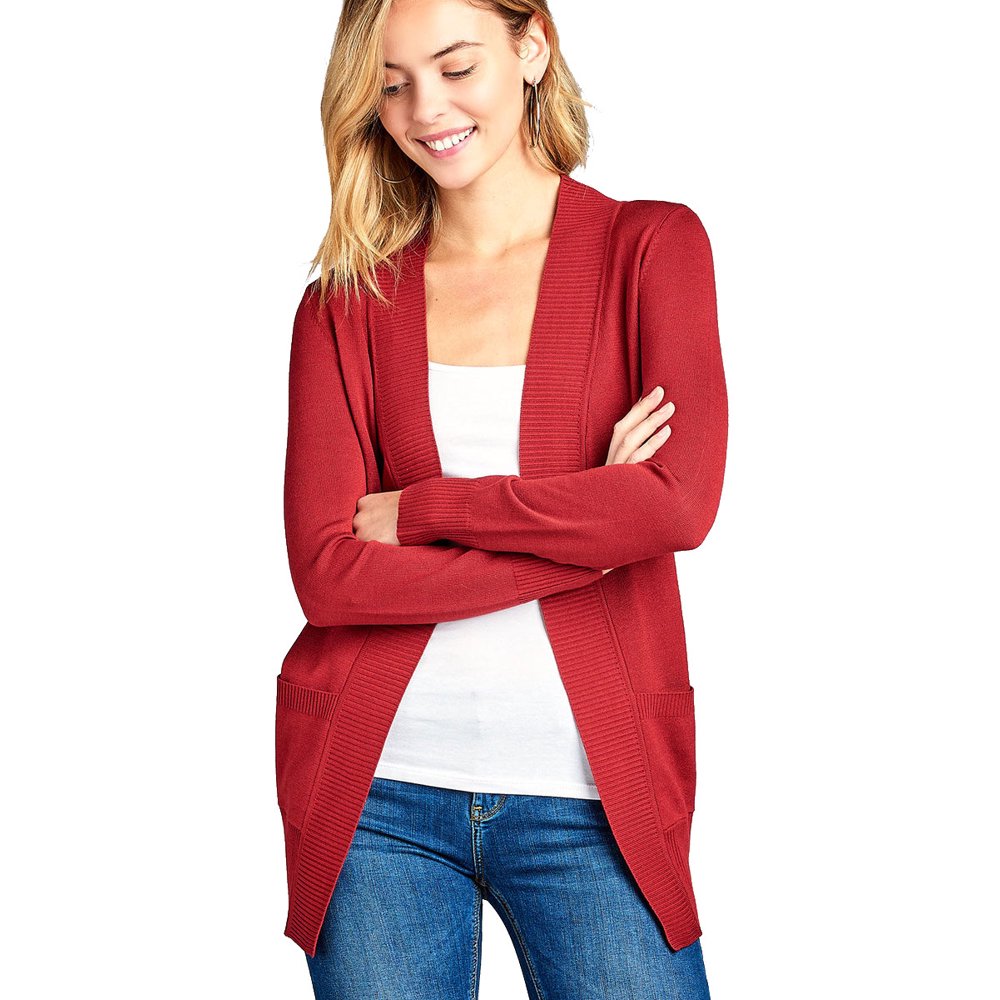 active basic cardigan