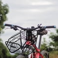 thumbnail image 3 of OULII Removable Bike Basket Black Metal Scratch Resistant Design 1Pack, 3 of 8
