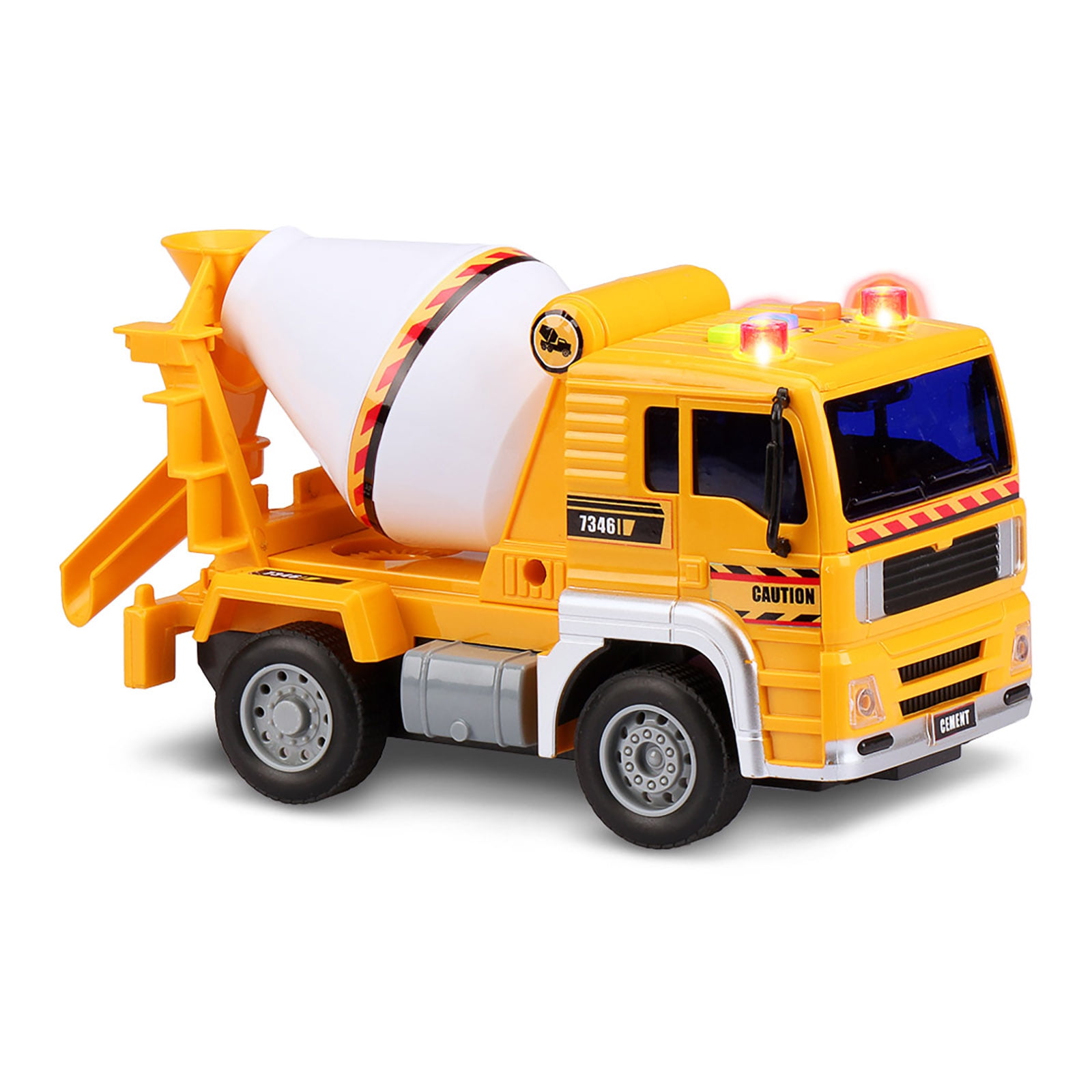 Kid Galaxy Road Rockers Cement Mixer Vehicle w/ Lights & Sounds