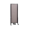 thumbnail image 2 of NPS ROBO Series 6ft Modern Metal Room Divider with 7 Sections in Gray, 2 of 2