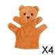 thumbnail image 1 of Marionetas de mano de peluche Baoblaze paquete de 4, 1 of 8