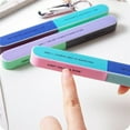 thumbnail image 3 of Precision Tip Nail Clipper 7 Way Nail File And Buffer Block Nail Buffering Files 7 Steps Washable Emery Boards Manicure Tools, 3 of 5