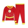 thumbnail image 2 of DC Comics Pajamas Toddler Boy's Superhero Tight Fit Sleep Pajama Set Batman The Flash Superman, 2 of 7
