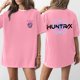 thumbnail image 1 of Pop cazadora para niña Demo-n Hunters Graphic Round-Neck Short Sleeve T Shirt For Kids Youth Fashion Tee With Cartoon Print Design Soft Blend Top For Children （Pink）, 1 of 4