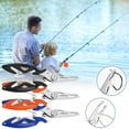 thumbnail image 1 of Cagogo 3Pcs Fishing Pliers, Multi-Function Elbow Fishing Pliers Scissors for Anglers, Pe Fishing Line Cutter Fish Hook Remover Binder, Fishing Tools for Bass Trout Saltwater Freshwater Fishing Gear, 1 of 9