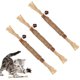 thumbnail image 1 of Set of catnip sticks Made of durable sisal rope Dental care and stress relief stimulate your cat's appetite, 1 of 1